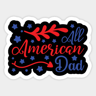 All American Dad Sticker